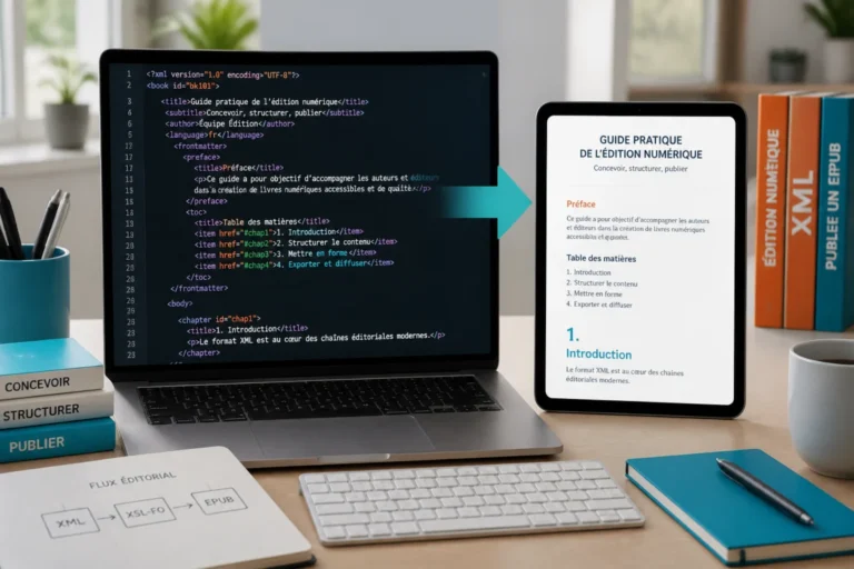 XML pour l’édition numérique et ses usages