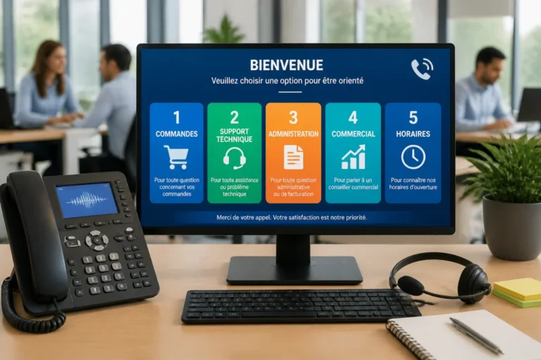 Serveur vocal interactif en entreprise pour mieux orienter les appels