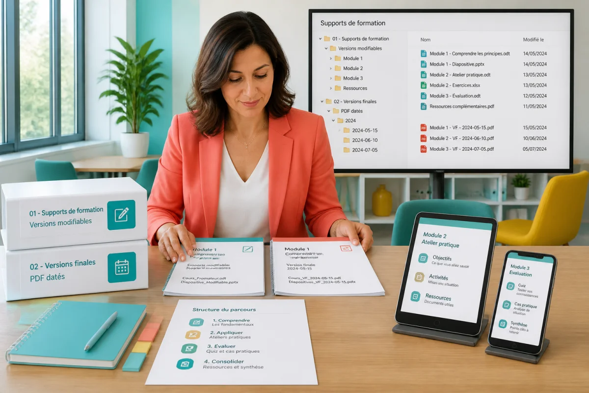 Gestion des documents de formation et efficacité pédagogique