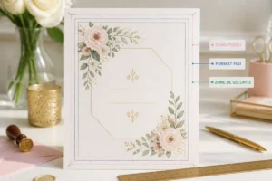 Bien choisir le format d’un faire part de mariage